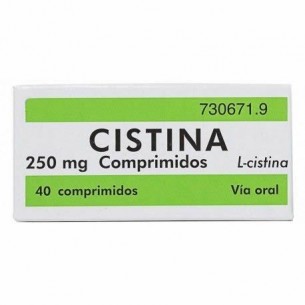 Cistina 250 Mg 40 Comprimidos