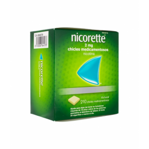 Nicorette 2 Mg 210 Chicles